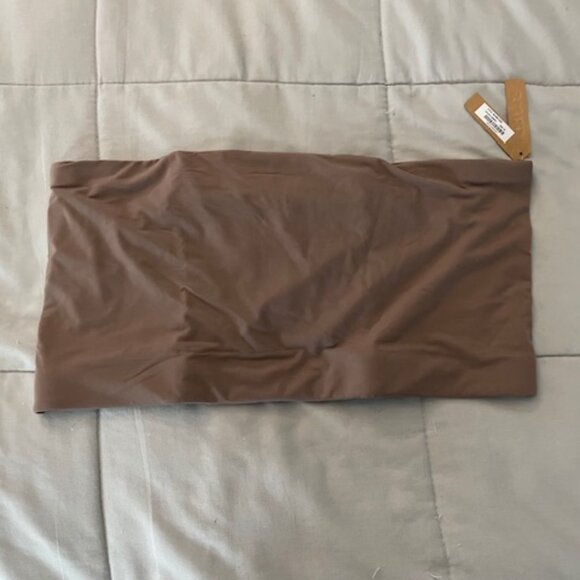 SKIMS Other - NWT SKIMS Tube Top 4X Brown Umber Shaper Shapewear Pullover Minimalist Neutral